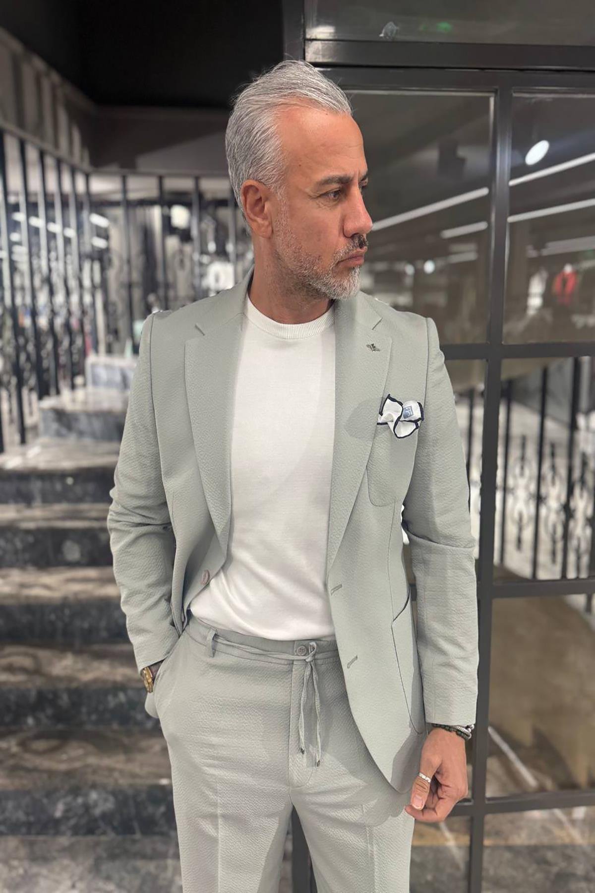 MONO YAKA TORBA CEP TAKIM ELBİSE 