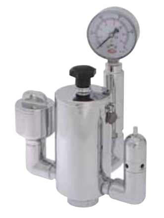 Kaynatma Tenceresi Buhar Emniyet Vanası Steam Safety Valve - With Pressure Gauge G1