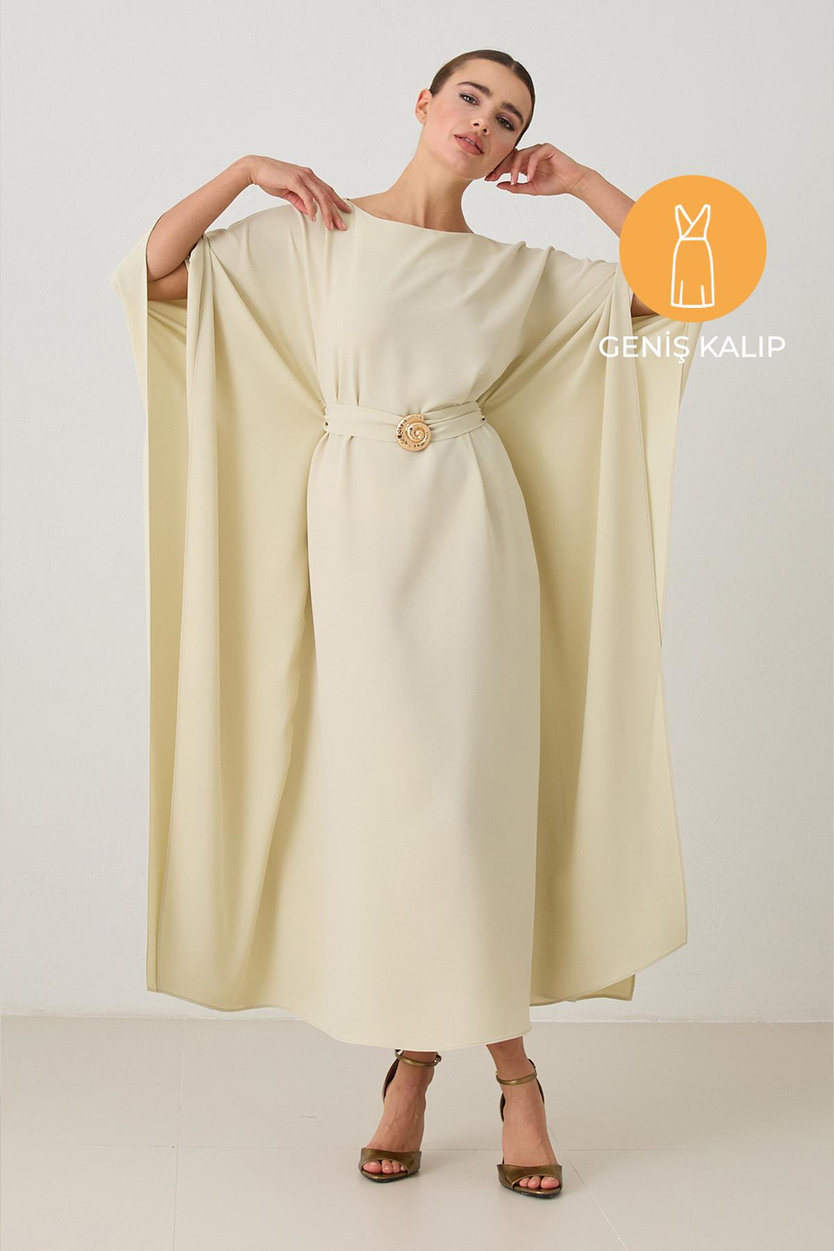 Bej 1YB2CEL3147 ELBİSE Kadın Dresses & Evening Dresses modelleri