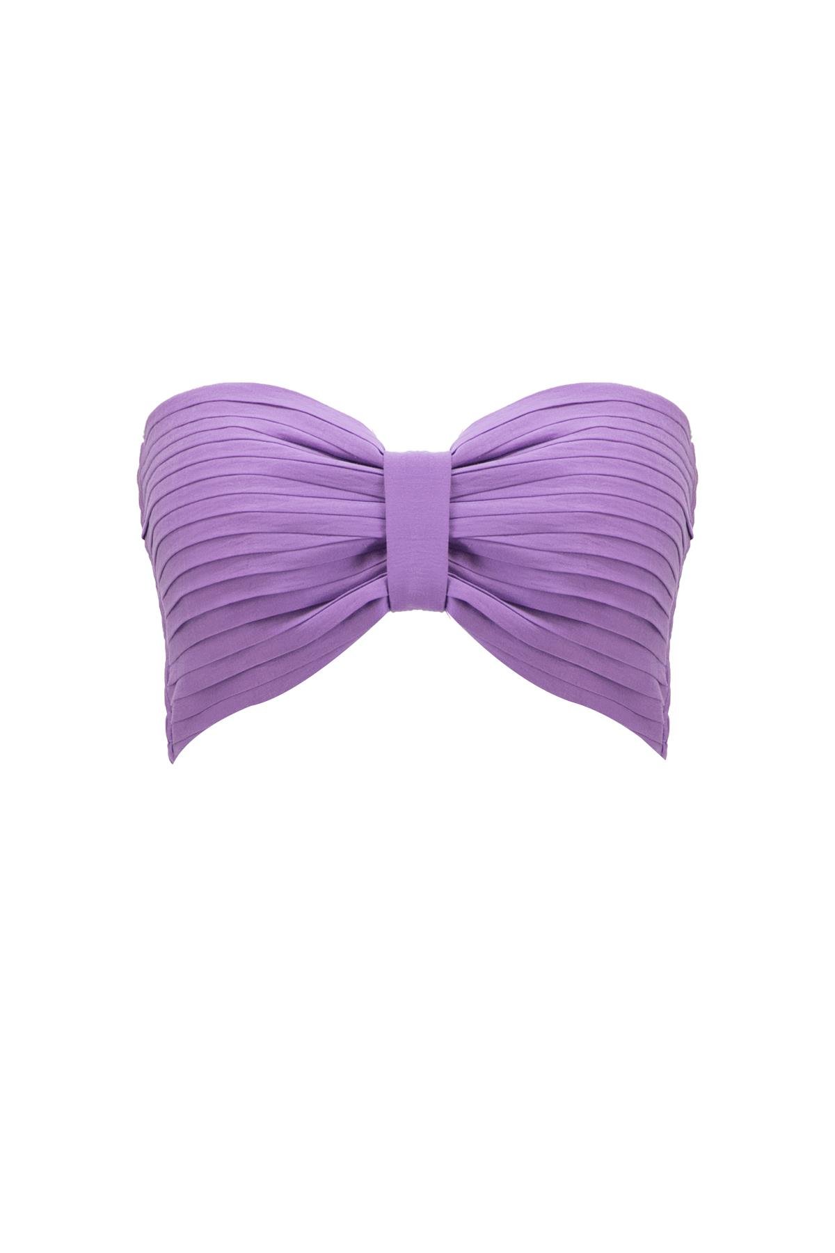 Orkide Crop Top Pantolon Üç Parça Takım Kadın Takım Elbise modelleri