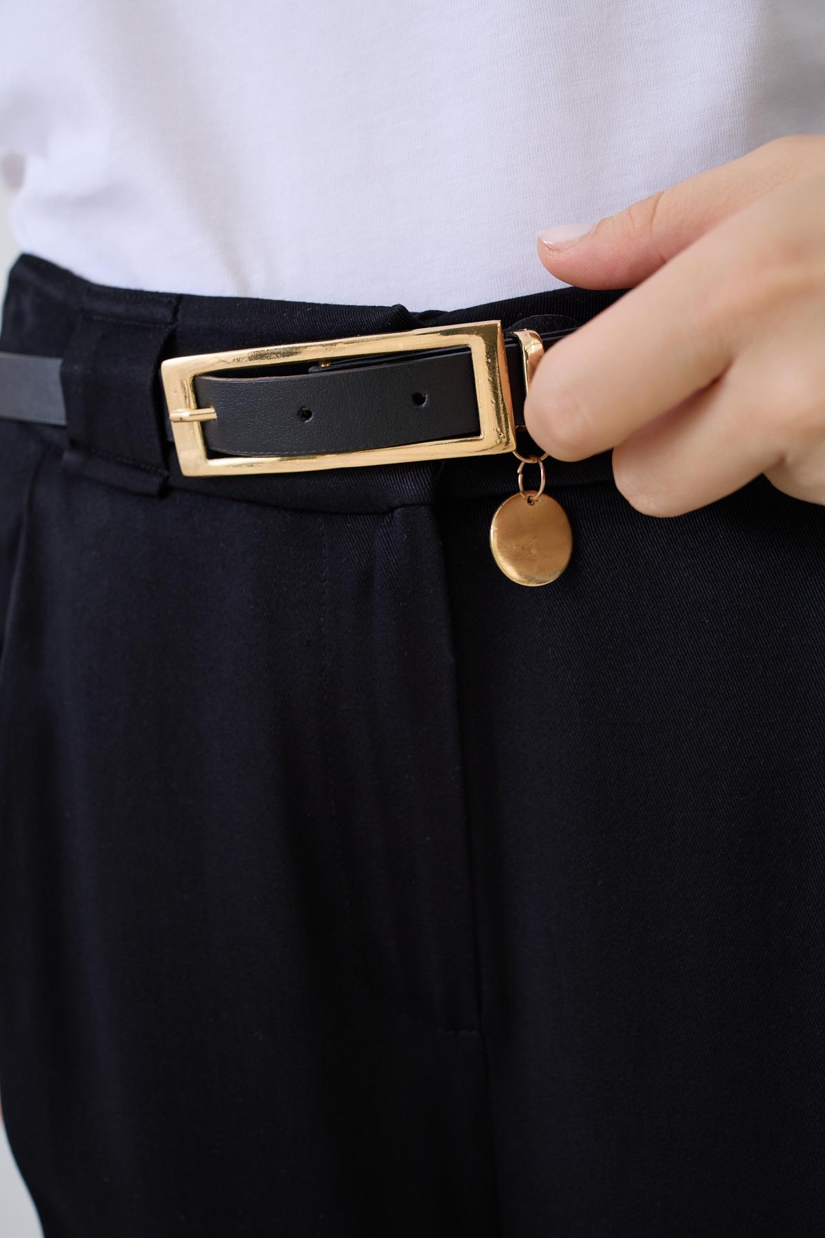 Siyah 1YD2CPN0992 PANTOLON Kadın Pantolon modelleri