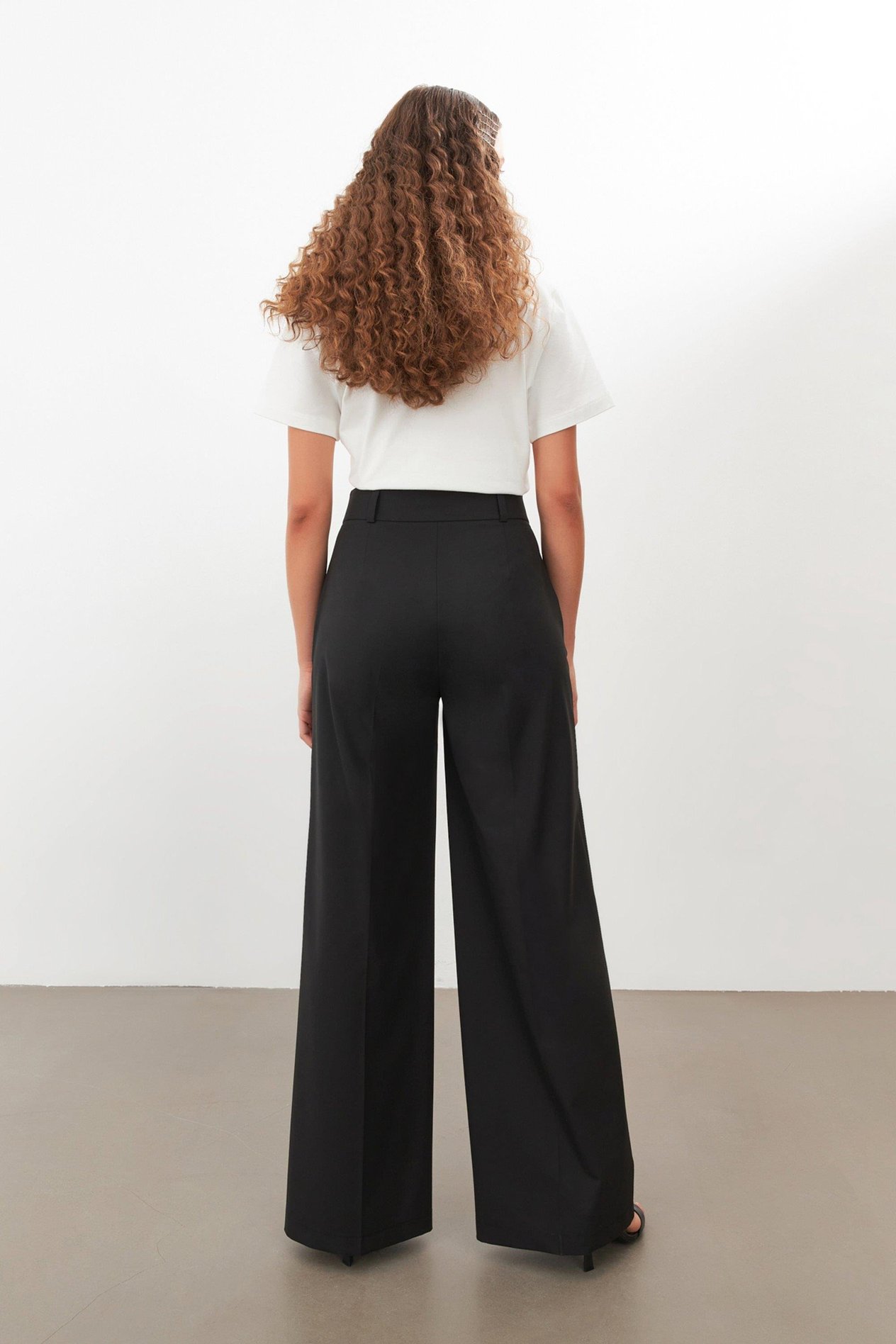 Siyah 1YD2CPN1045 PANTOLON Kadın Pantolon modelleri