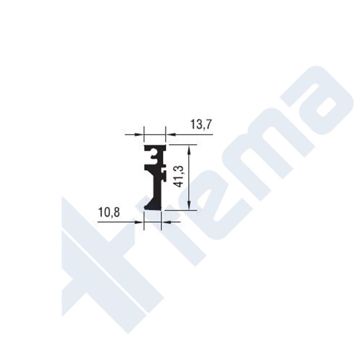 136 J 08 - KÖŞE TAKOZU - 45,50MM - T55-T64 (4) AD
