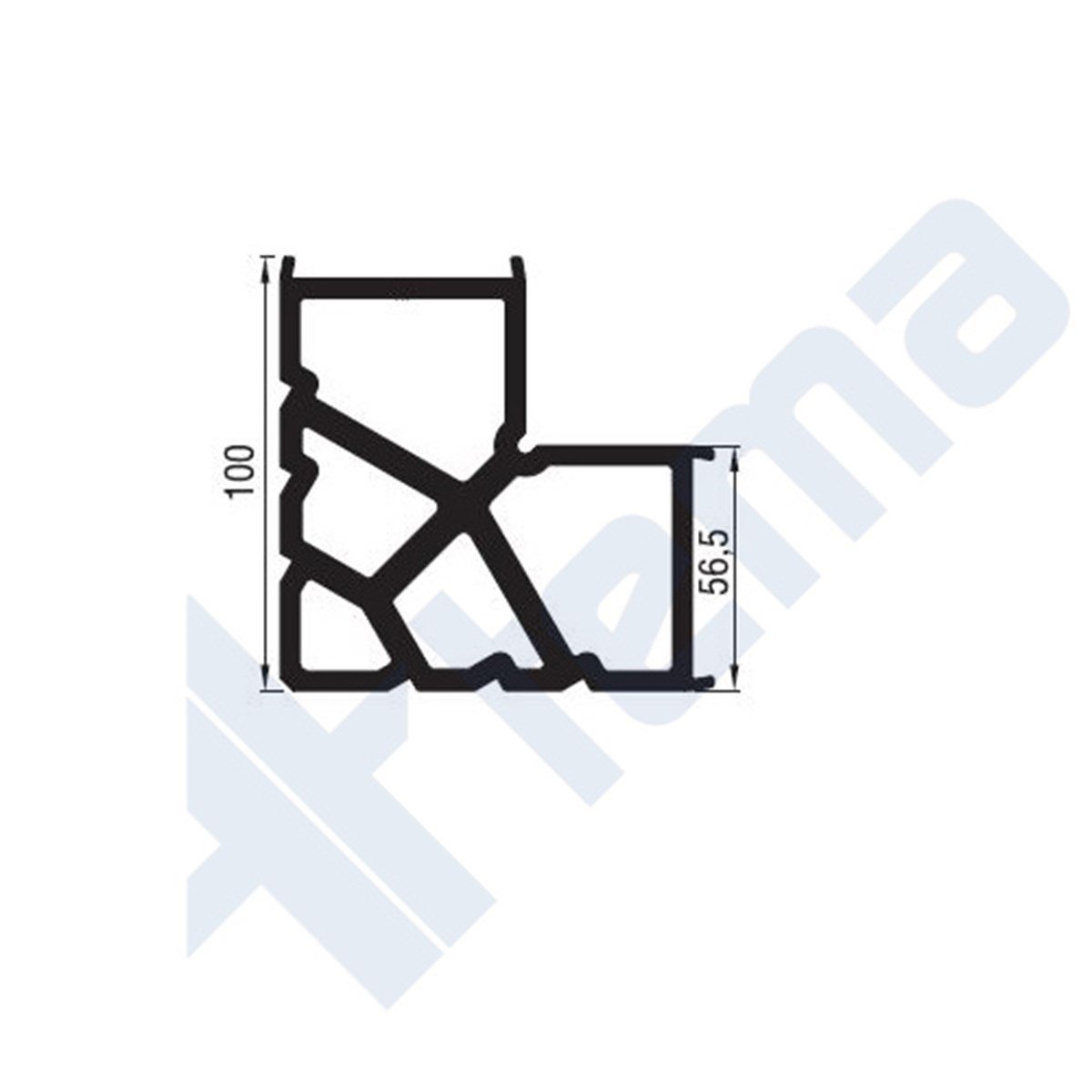 167 L 04 - KÖŞE TAKOZU - 5,80MM - T55-T64 (4) AD