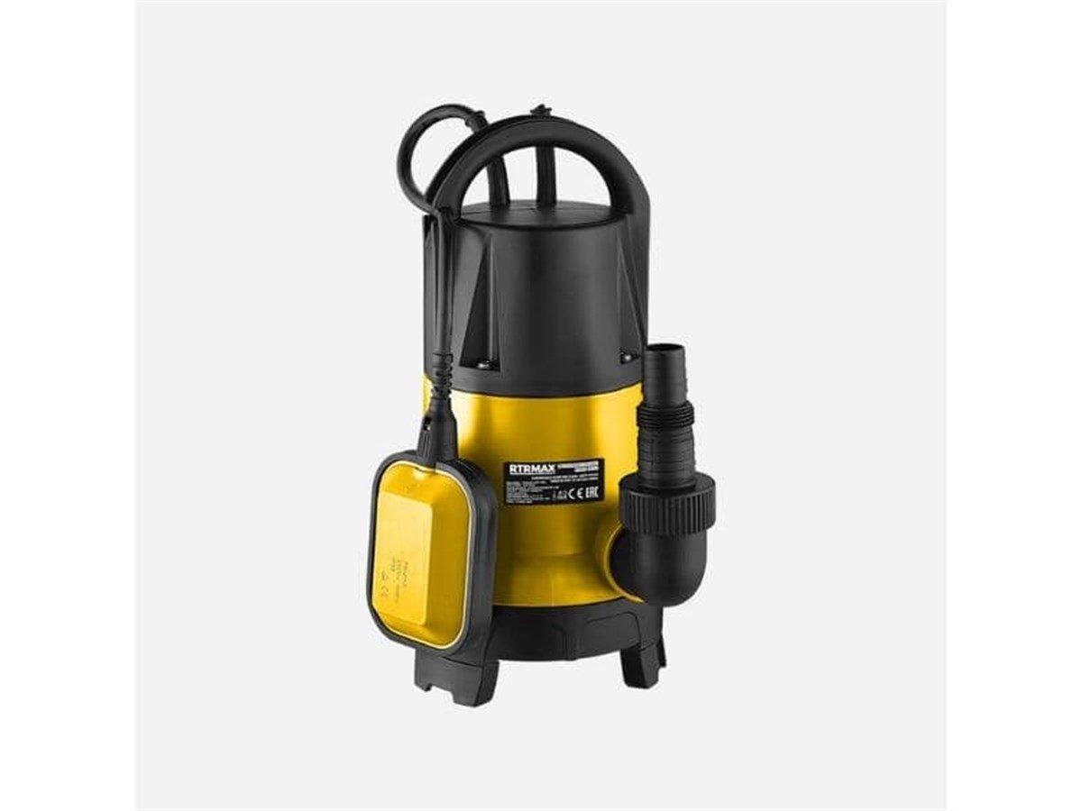 Temiz / Kirli Su Dalgıç Pompa 900W 8,5M Rtrmax