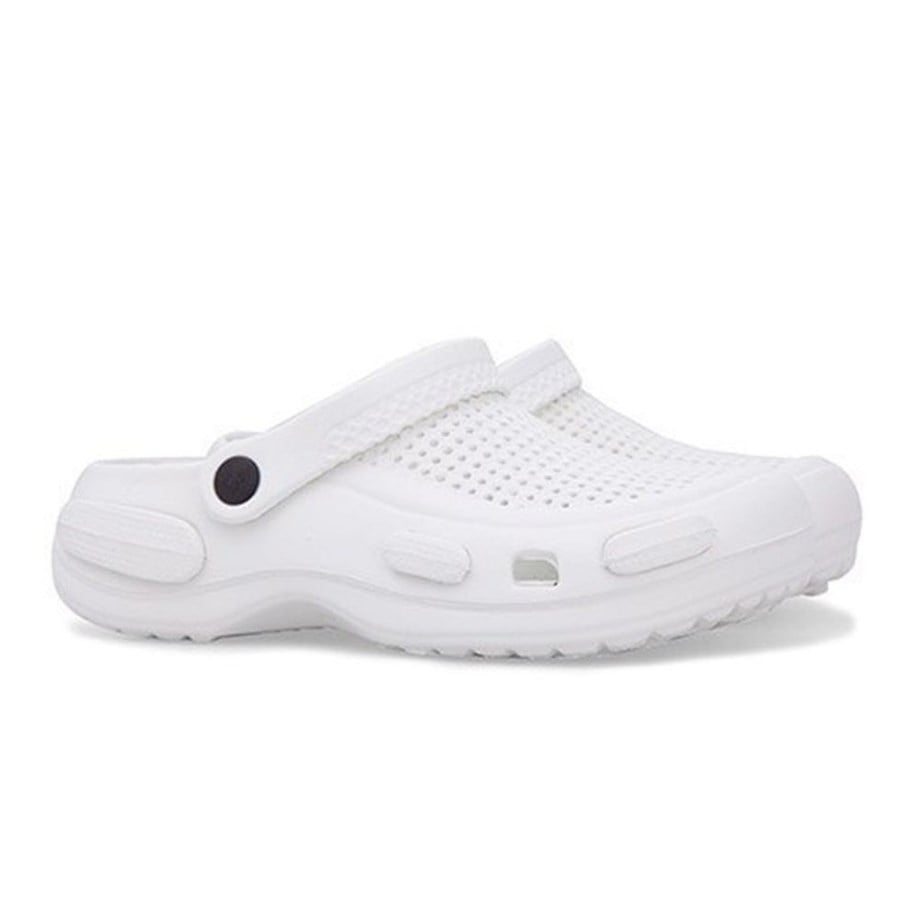 Beyaz AkınalBella E087 Crocs Unisex Medikal Terlik