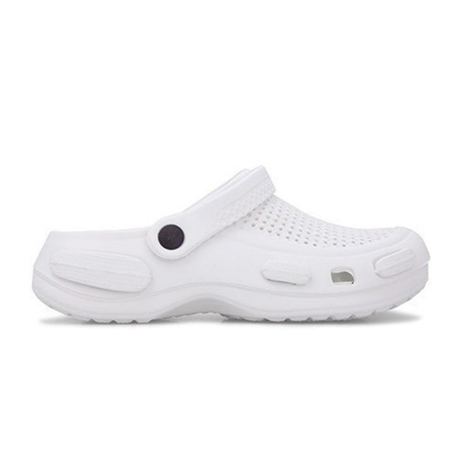 Beyaz AkınalBella E087 Crocs Unisex Medikal Terlik