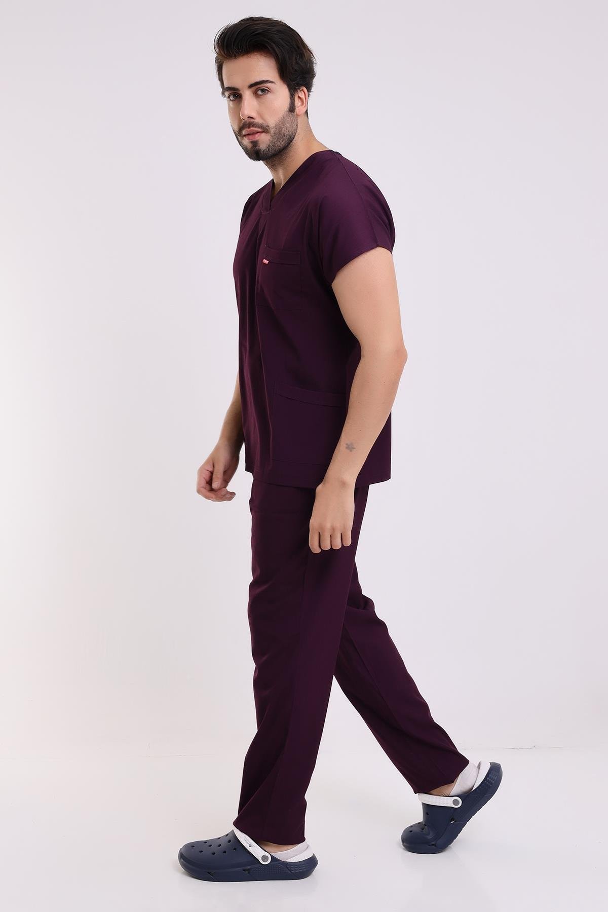 Bflex Soft Yarasa Kol Takım - 6409 Mürdüm Soft