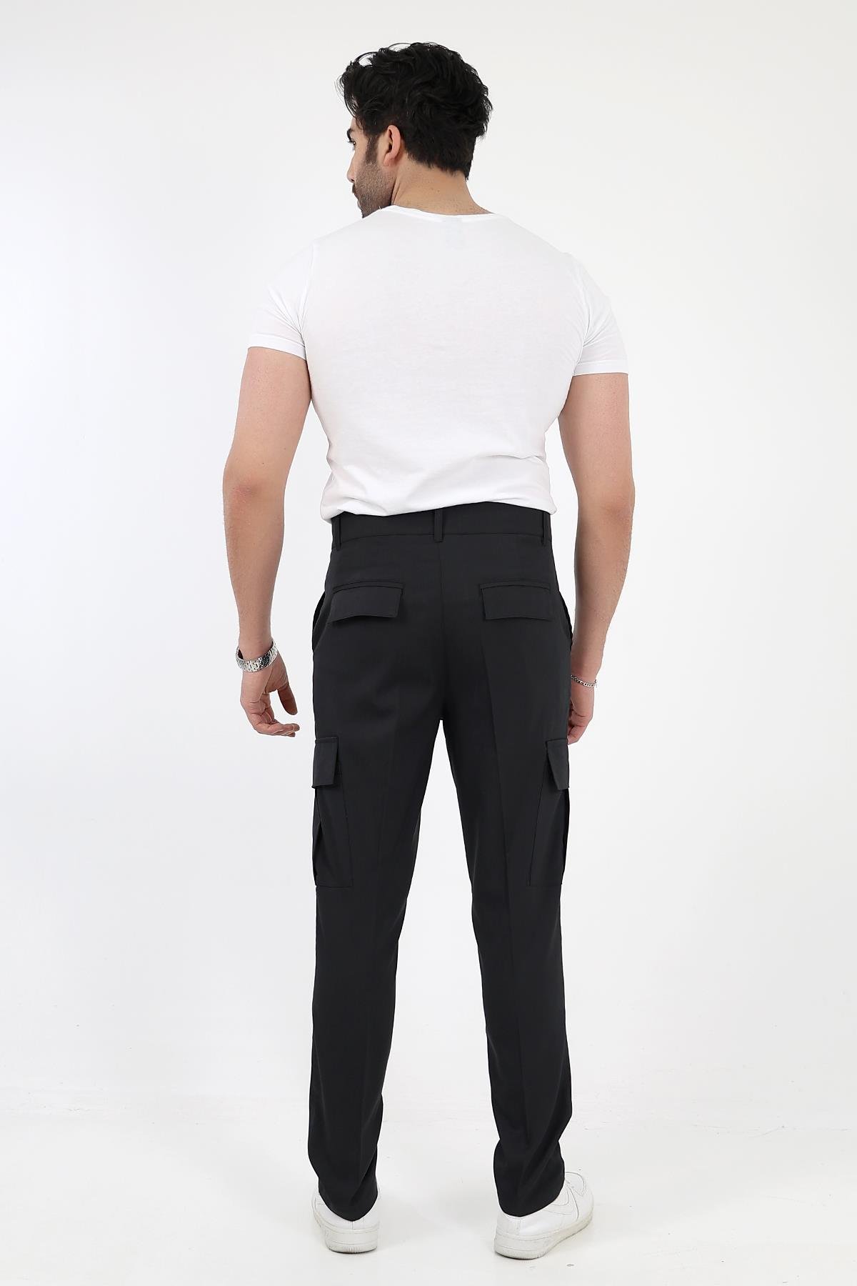 GÜVENLİK PANTOLON ERKEK - FÜME - 42