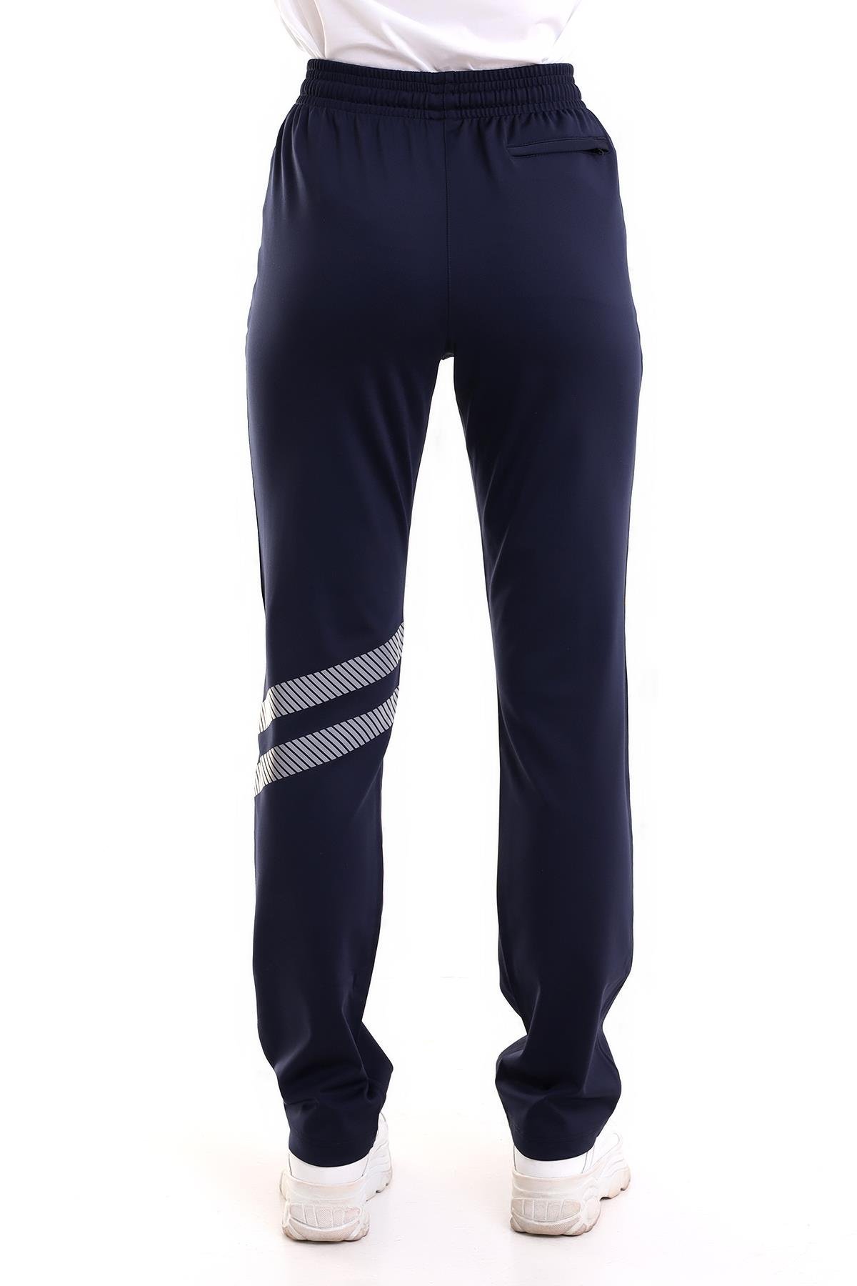 Lacivert 112 Acil Sağlık Unisex Likrali Kıslık Pantolon