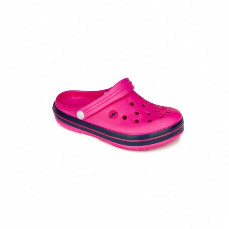 Lacivert Fuşya Akınalbella E195 Crocs Model Terlik