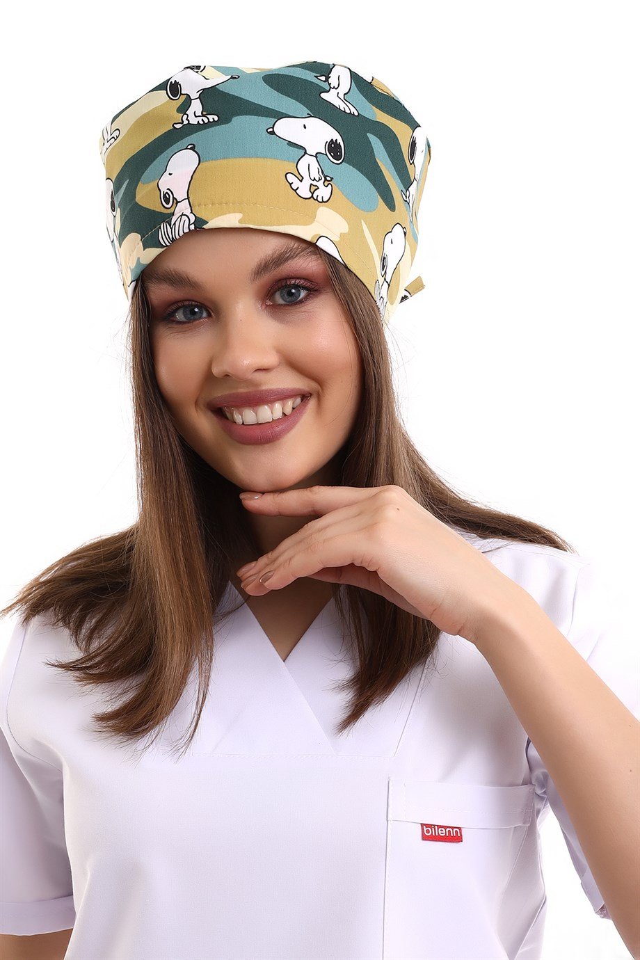 Snopy Desenli Cerrahi Bone - Doktor Bone