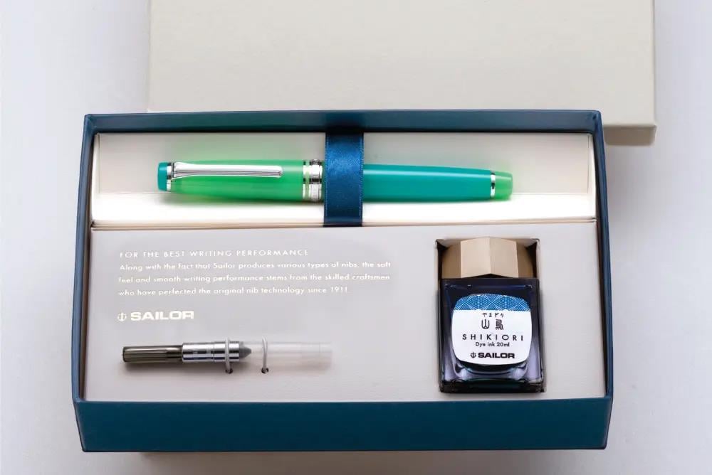  Sailor Pro Gear Slim Fountain Pen – Aurora Borealis - EF
