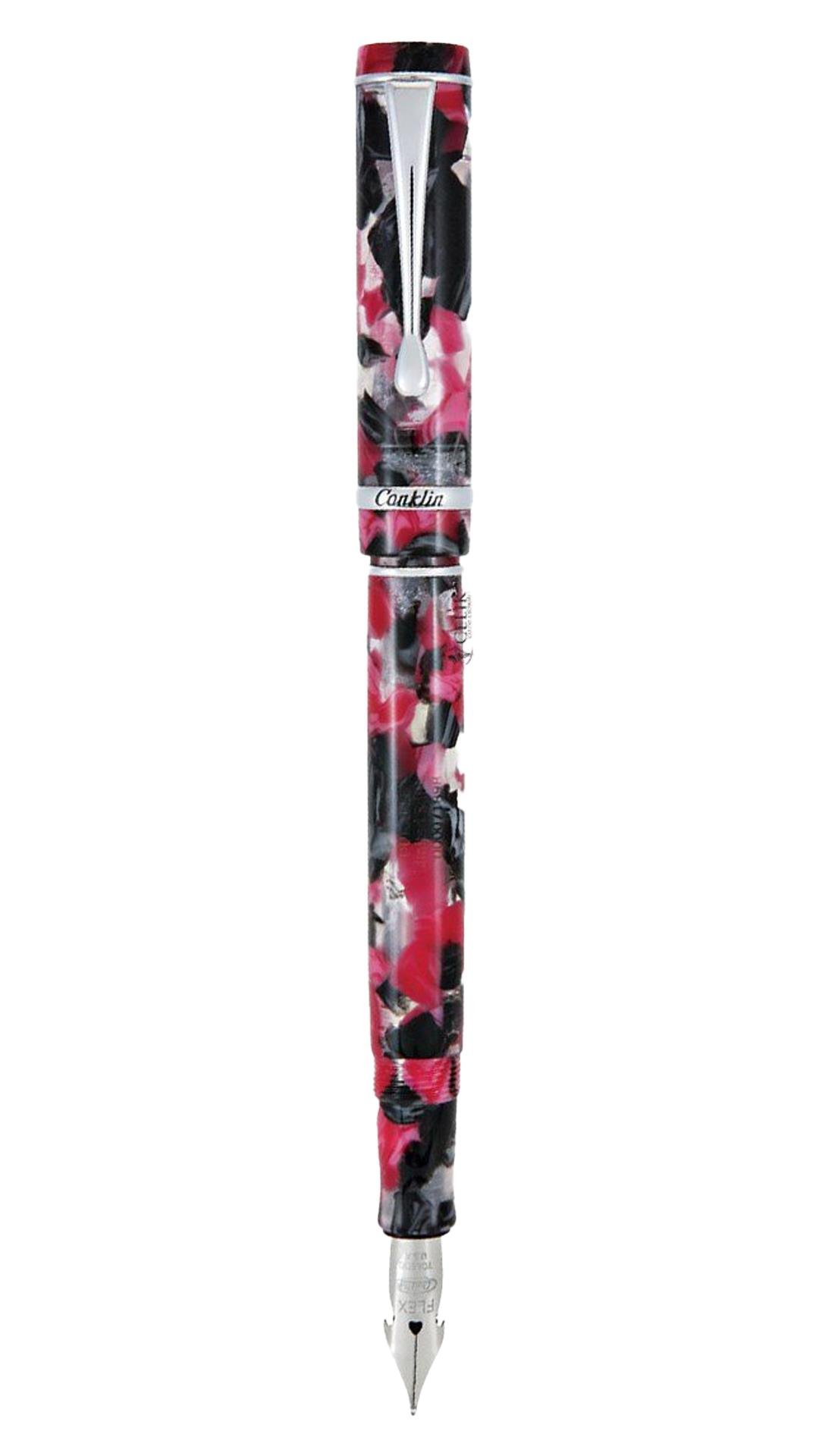 Conklin Duraflex Elements Fire Fountain Pen EF 