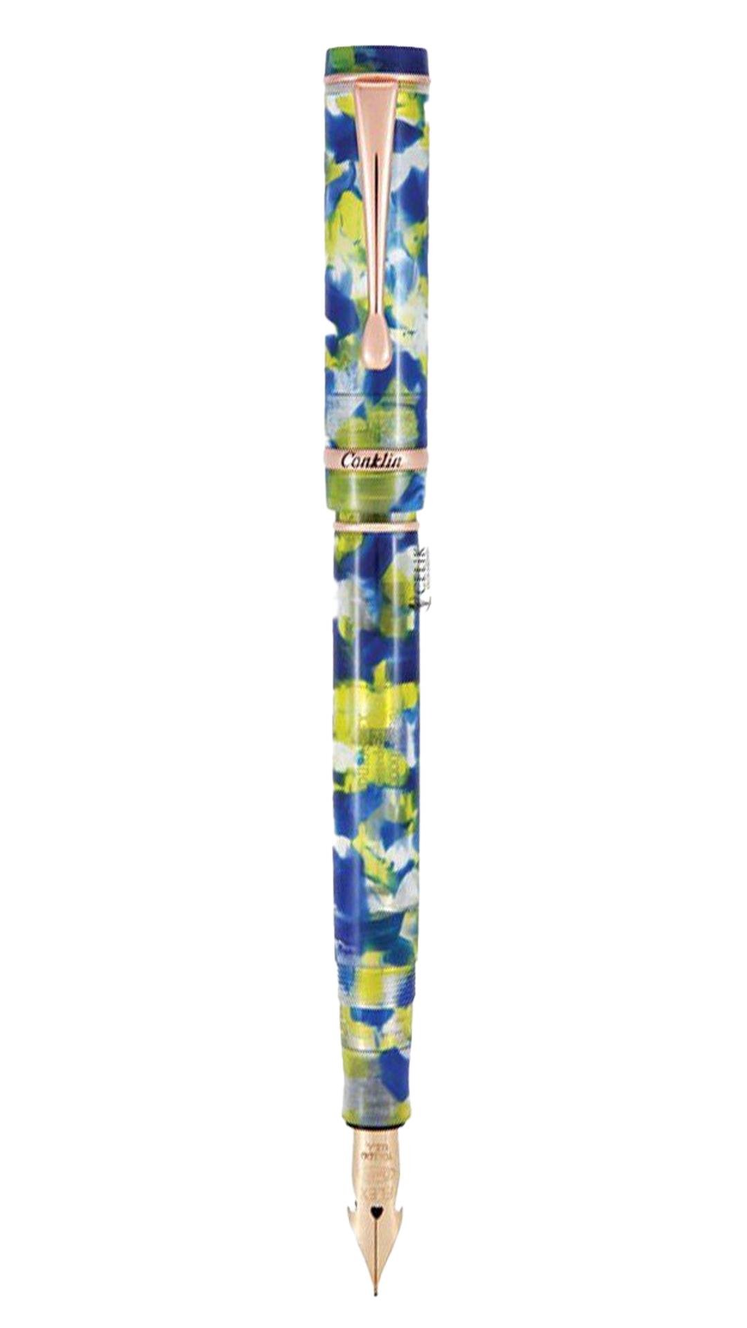 Conklin Duraflex Elements Water Fountain Pen EF 