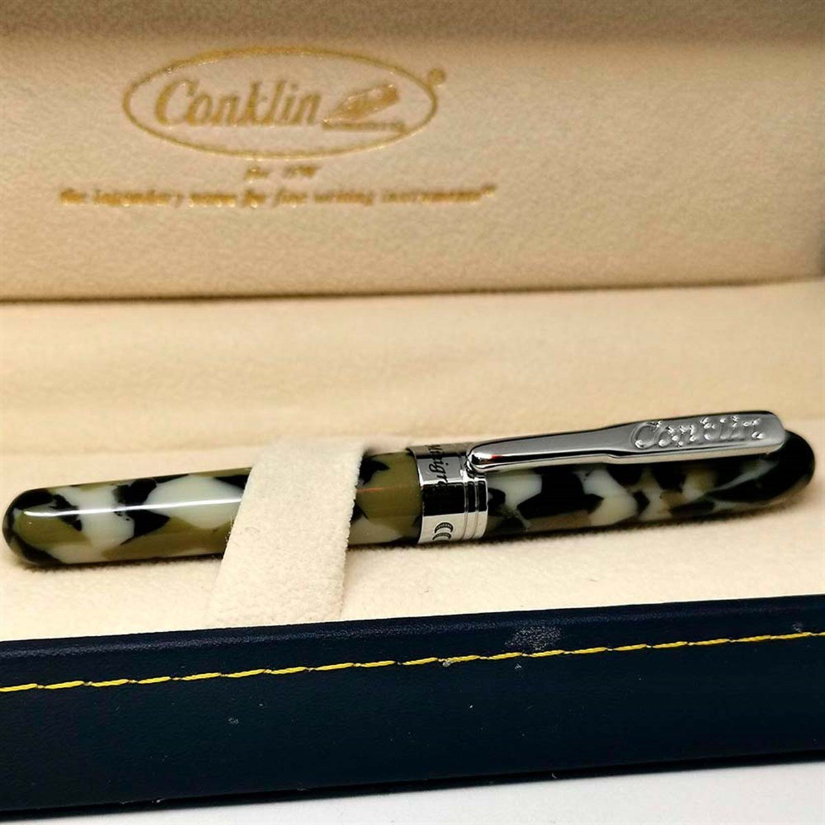 Conklin Minigraph White Satin Dolma Kalem EF Uç