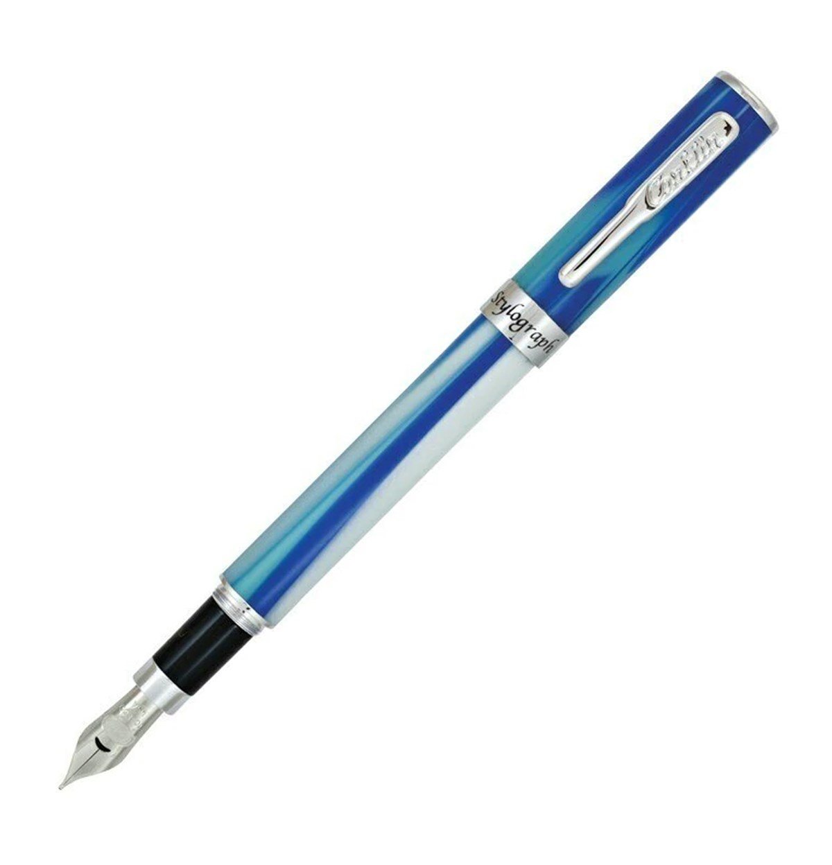 Conklin Stylograph Matte Finish Arctic Blue Dolma Kalem EF Uç