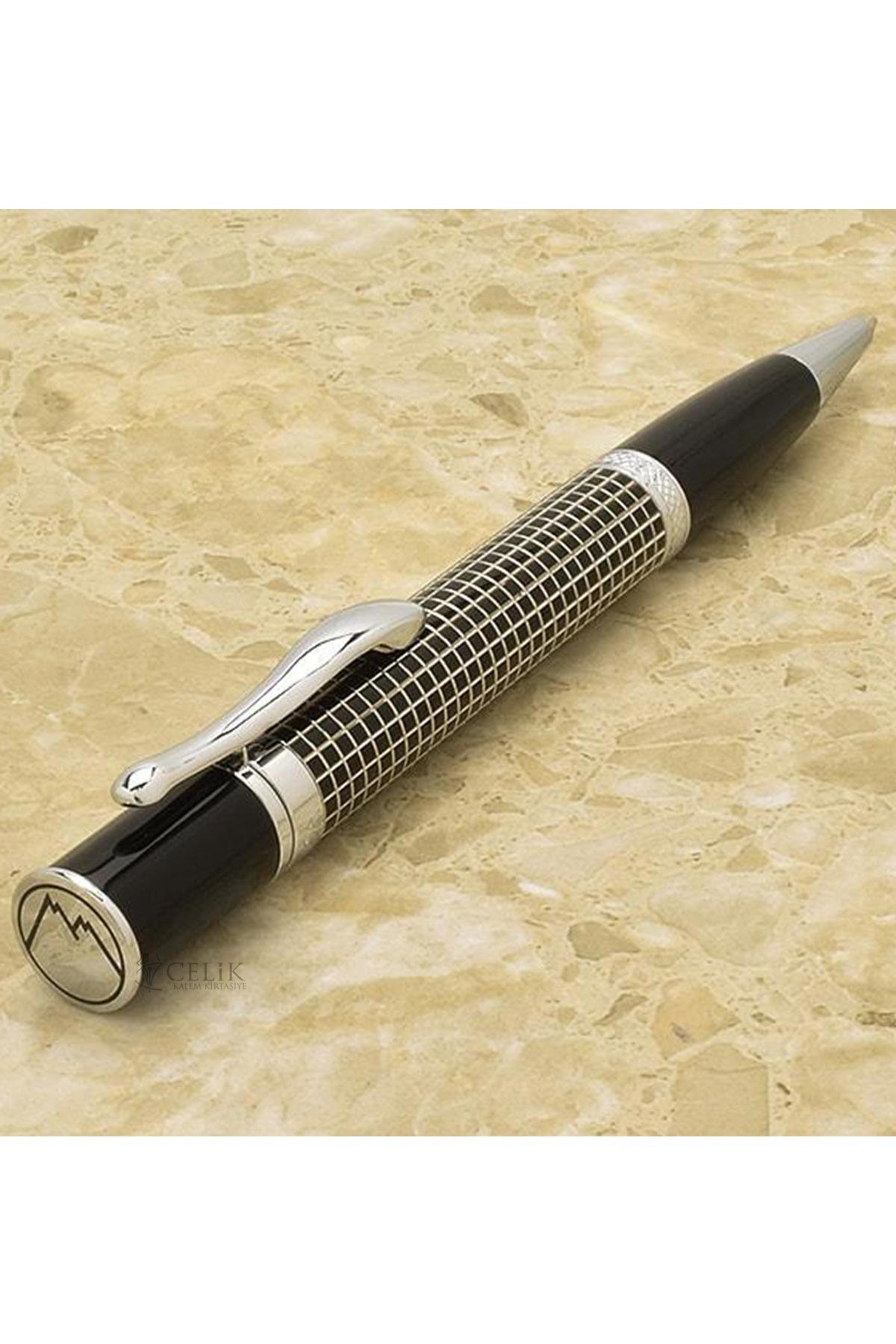 Monteverde MV59545 Jewelria Siyah Çizgili Tükenmez Kalem