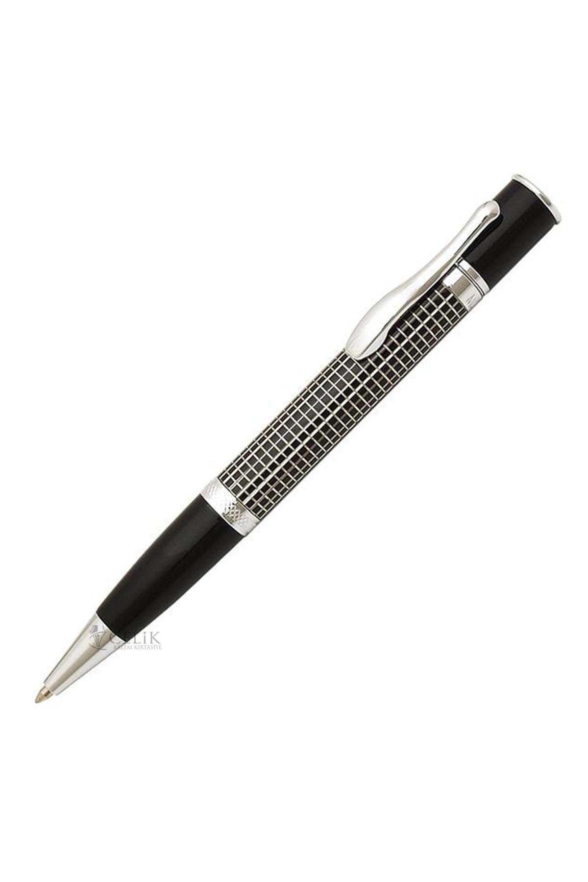 Monteverde MV59545 Jewelria Siyah Çizgili Tükenmez Kalem