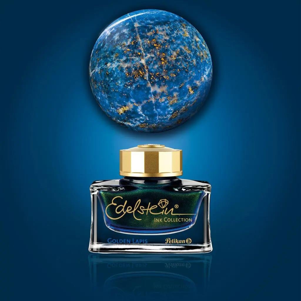 Pelikan Ink Edelstein Ink of the year 2024 - GOLDEN LAPIS