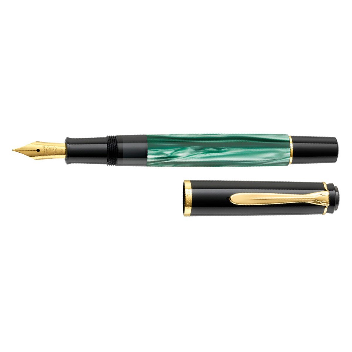 Pelikan Klasik Seri M200 Sedef Yeşil Dolma Kalem B