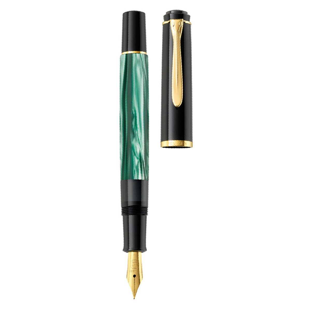 Pelikan Klasik Seri M200 Sedef Yeşil Dolma Kalem B