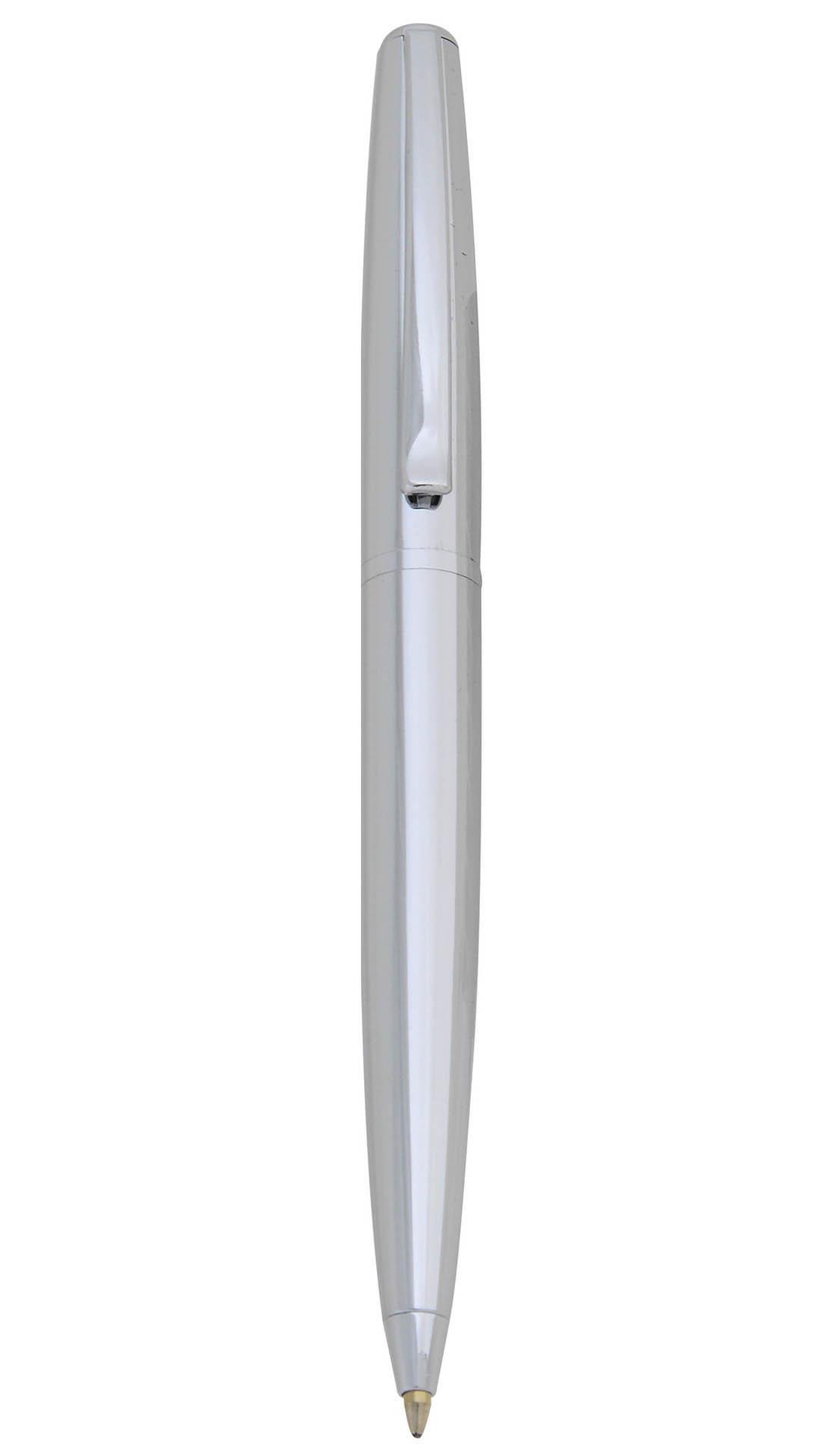 Steelpen Noble Serisi T079 Parlak Krom Tükenmez Kalem