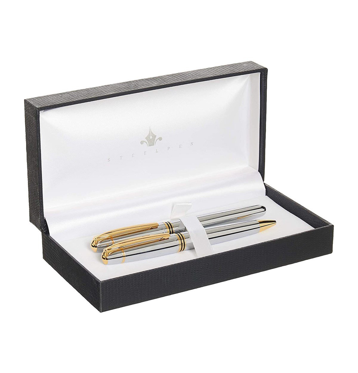 Steelpen Planet Serisi 0027DT Bej Dolma Kalem+Tükenmez Kalem