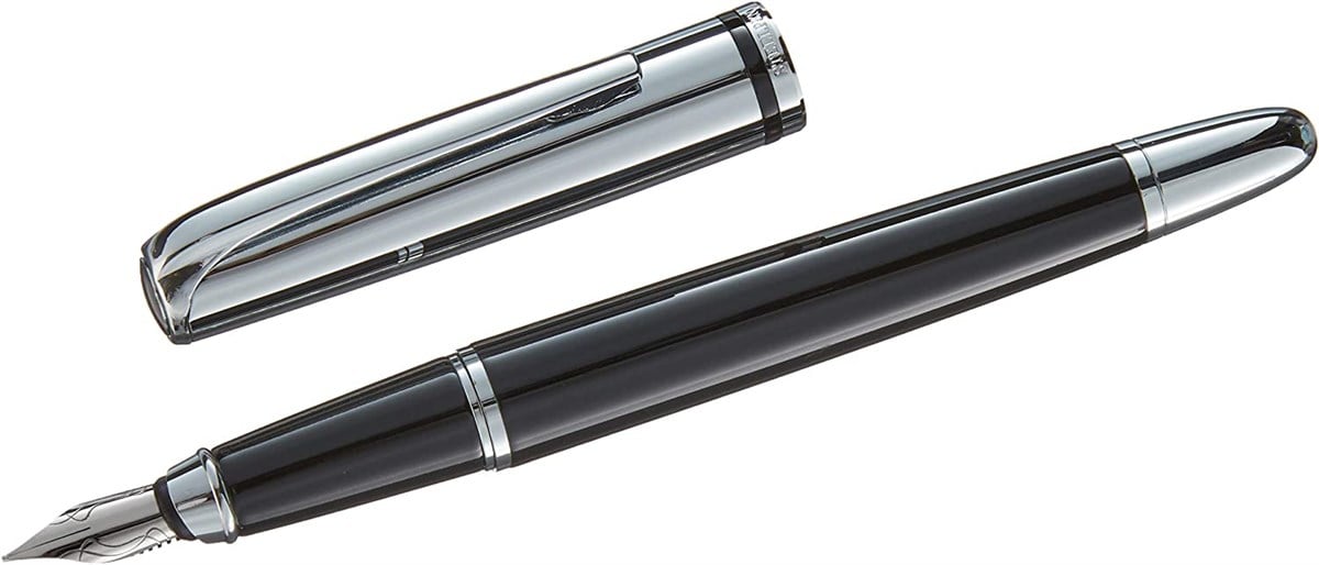 Steelpen Saturn Serisi 2351 Siyah Dolma Kalem 