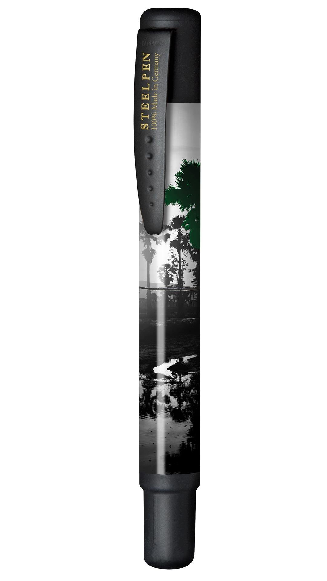 Steelpen Sky Short Serisi 4561 DK Palmiye Dolma Kalem