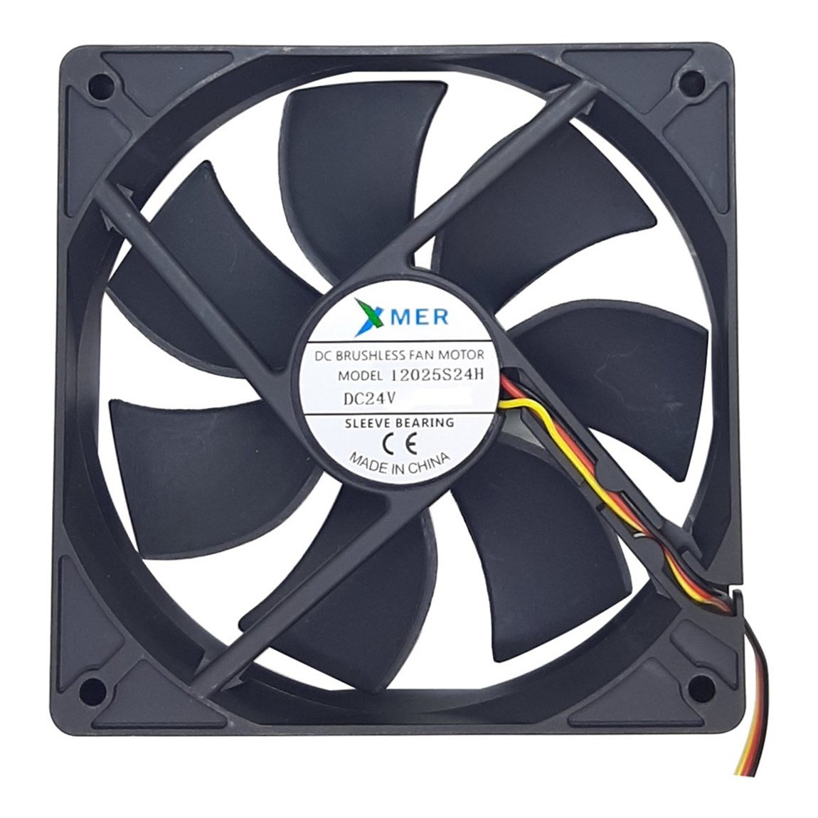 120X120X25mm 24V 0.30A 3P XMER FAN