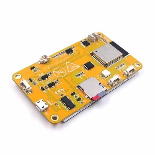 ESP32-2432S028R 2.8 inch Rezistif Dokunmatik Tft Lcd ModülESP32 2432S028R Geliştirme Kartı | 2.8” Dokunmatik TFT Ekranlı WiFi + Bluetooth Modül – Robo Dünya