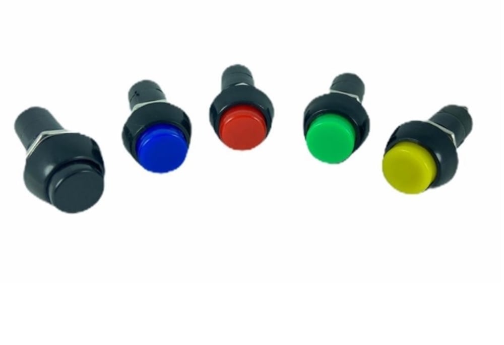 PLASTİK BUTON PBS11B YAYLI KIRMIZI