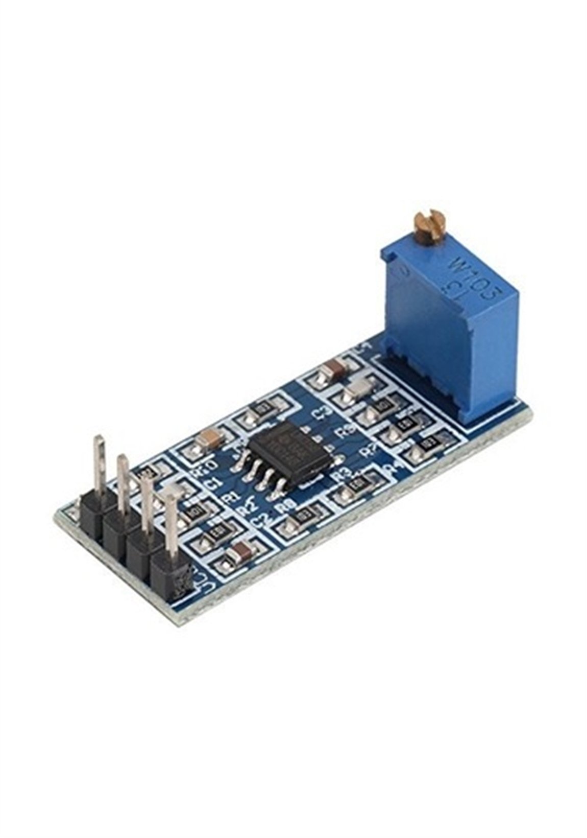 XD-21 LM358 100 Kat Kazançlı Amplifikatör ModülüXD-21 LM358 100 Kat Kazançlı Amplifikatör Modülü