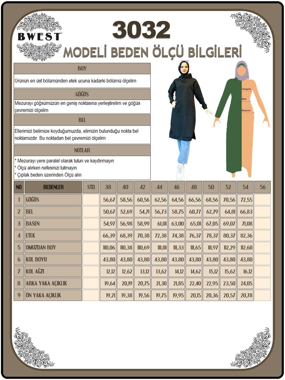 Aysima Yaka Detaylı Kapşonlu Sade Basic Sweatshirt - 3032 - Kahverengi