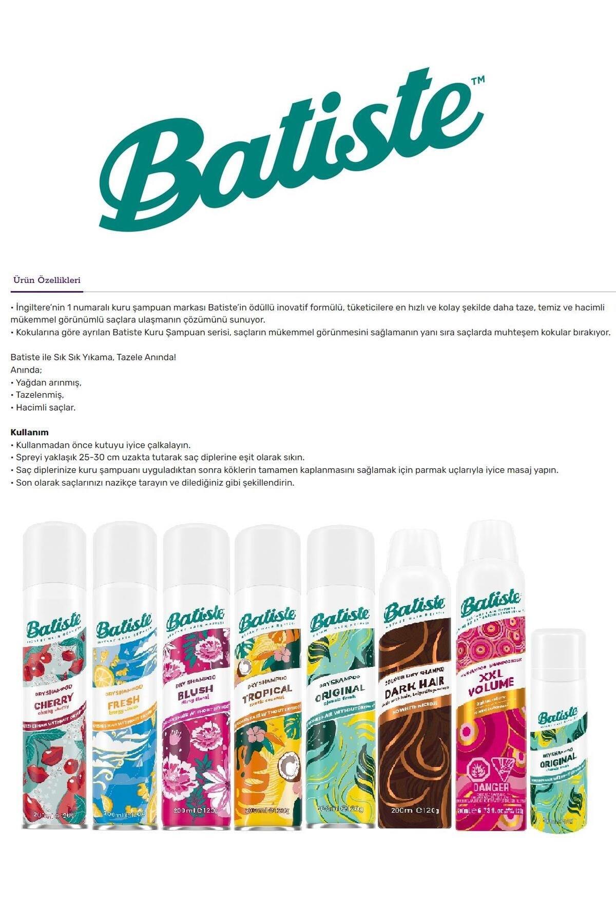Batiste Fresh Kuru Şampuan 200 ml