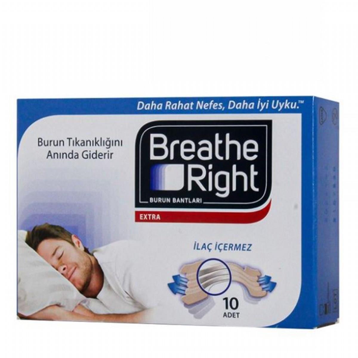 Breathe Right Extra Burun Bandı 10'lu