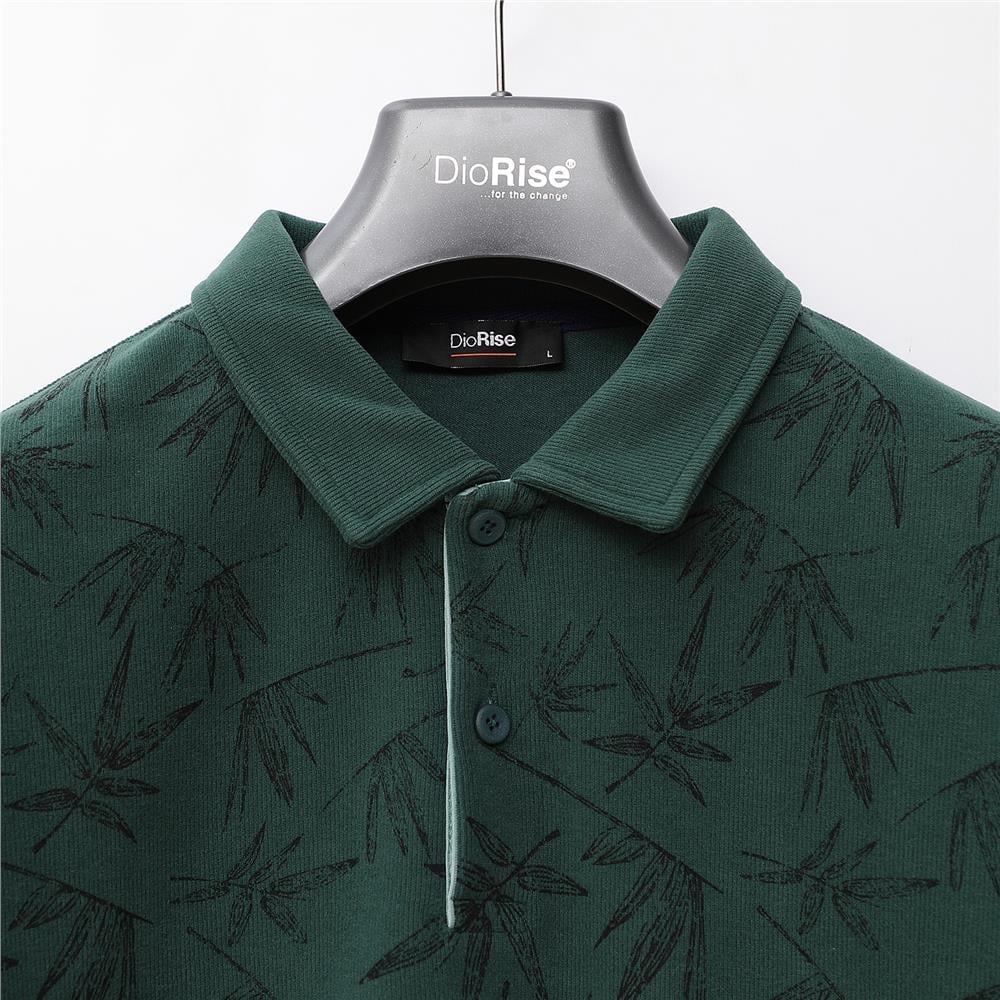 Erkek Polo Yaka Uzun Kol Kadife Kazak - PPS-2506 - Nefti