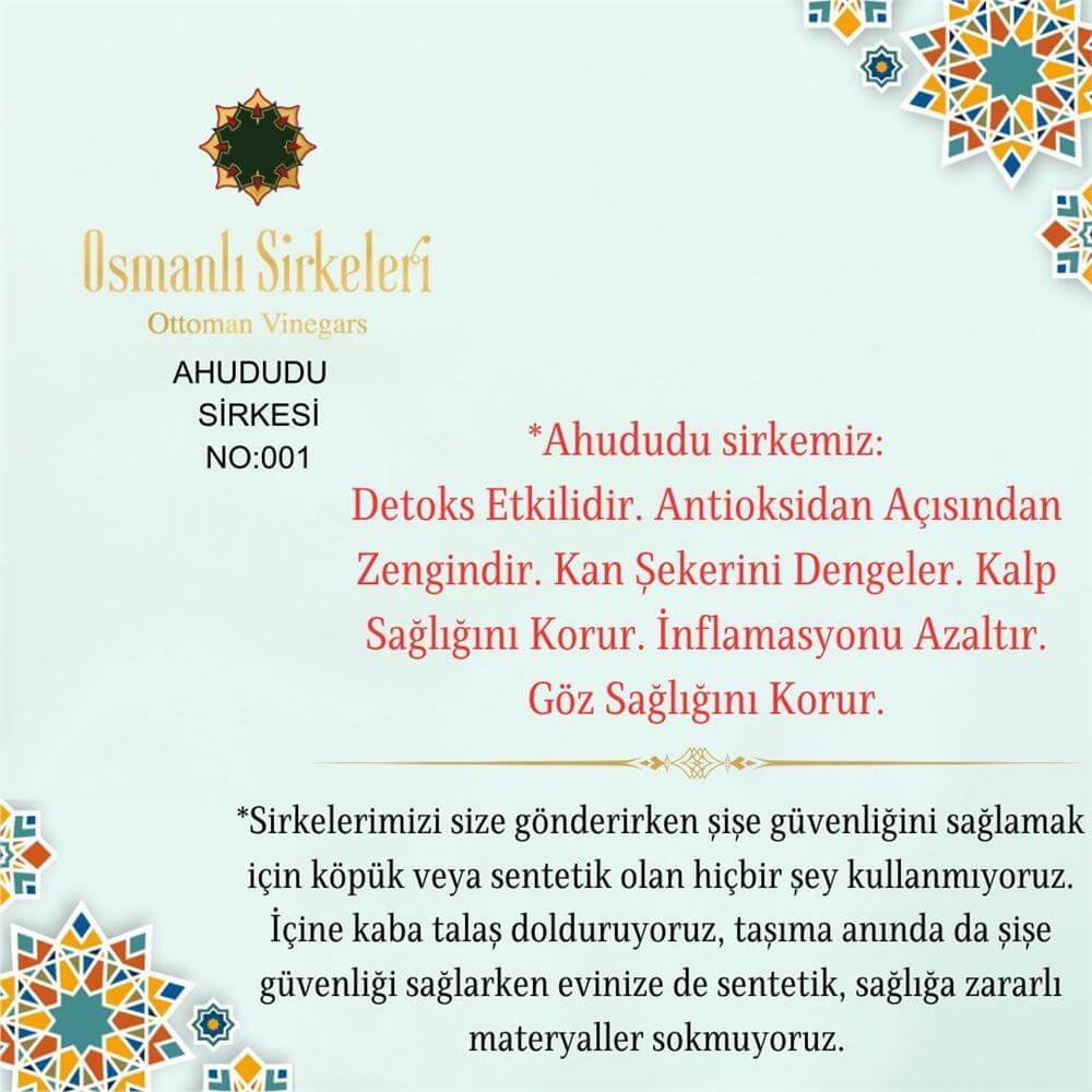 Geleneksel - 01. Ahududu Sirkesi - 500 ml