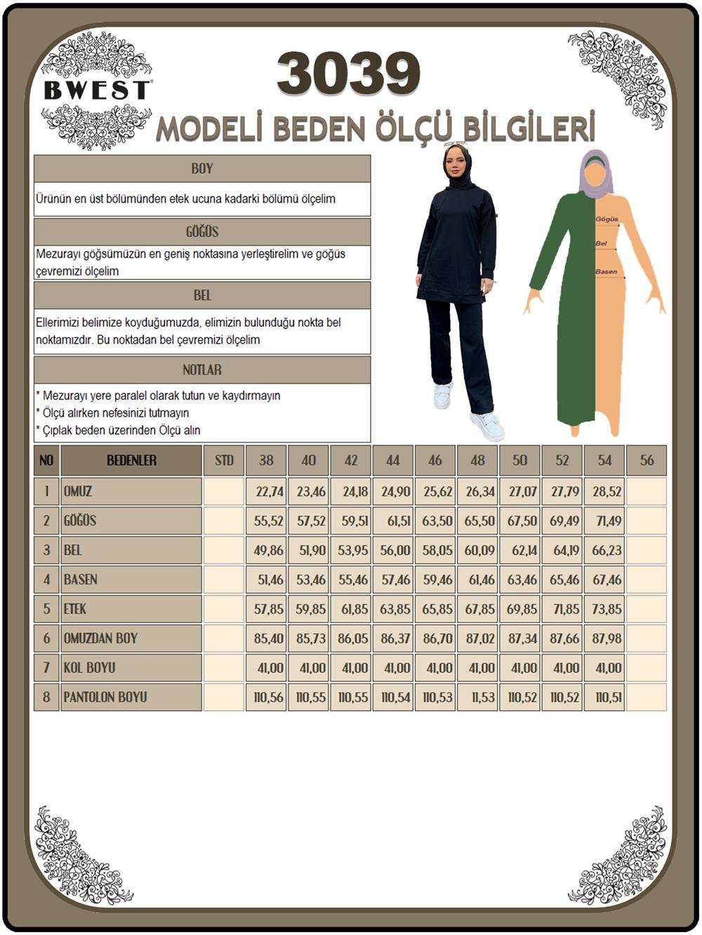 Kapşonlu O Yaka Sade Basic İkili Eşofman Spor Takımı - 3039 - Benetton Yeşil