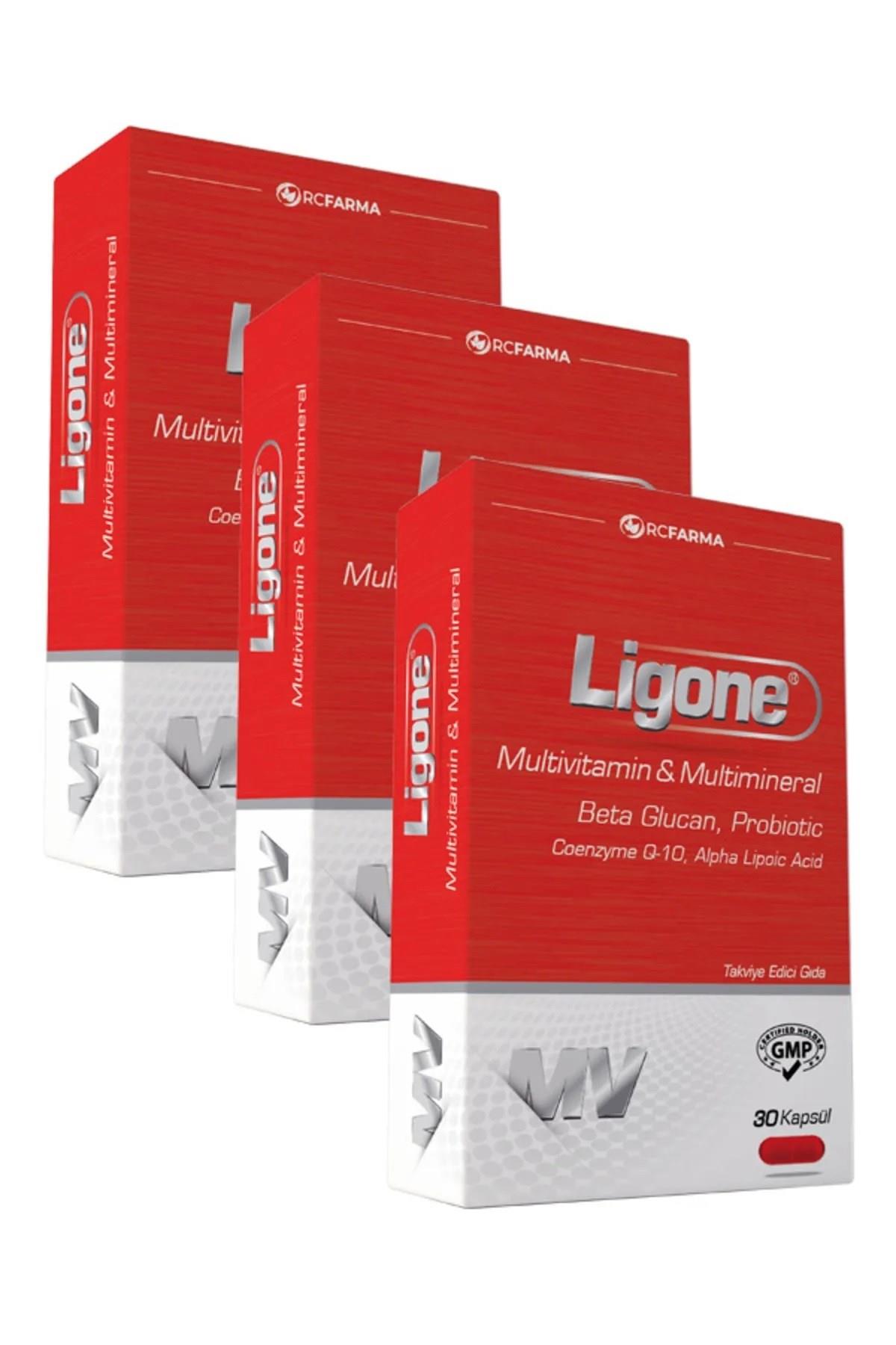 Ligone Beta-glucan Probiotic Multivitamin 30 Kapsül