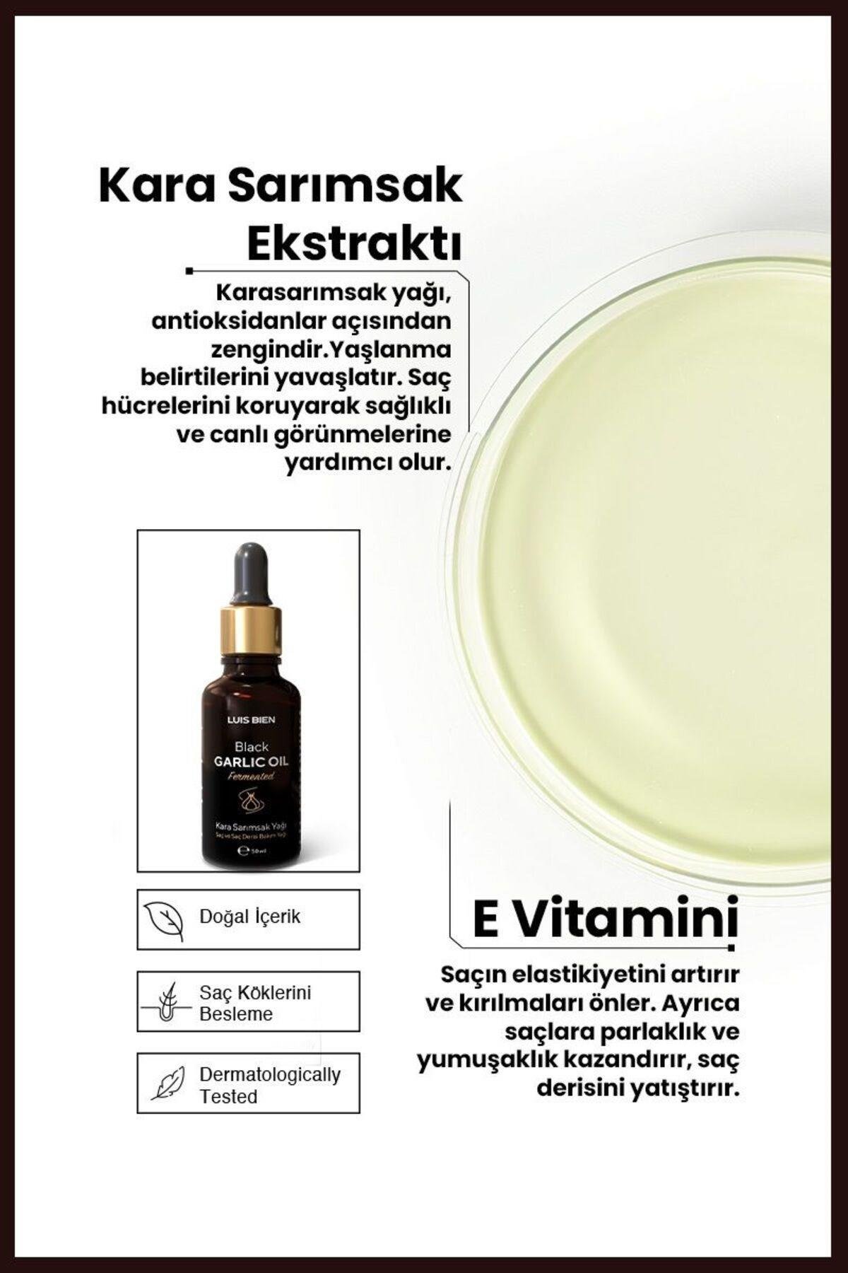 Luis Bien Kara Sarımsak Yağı 50 ml