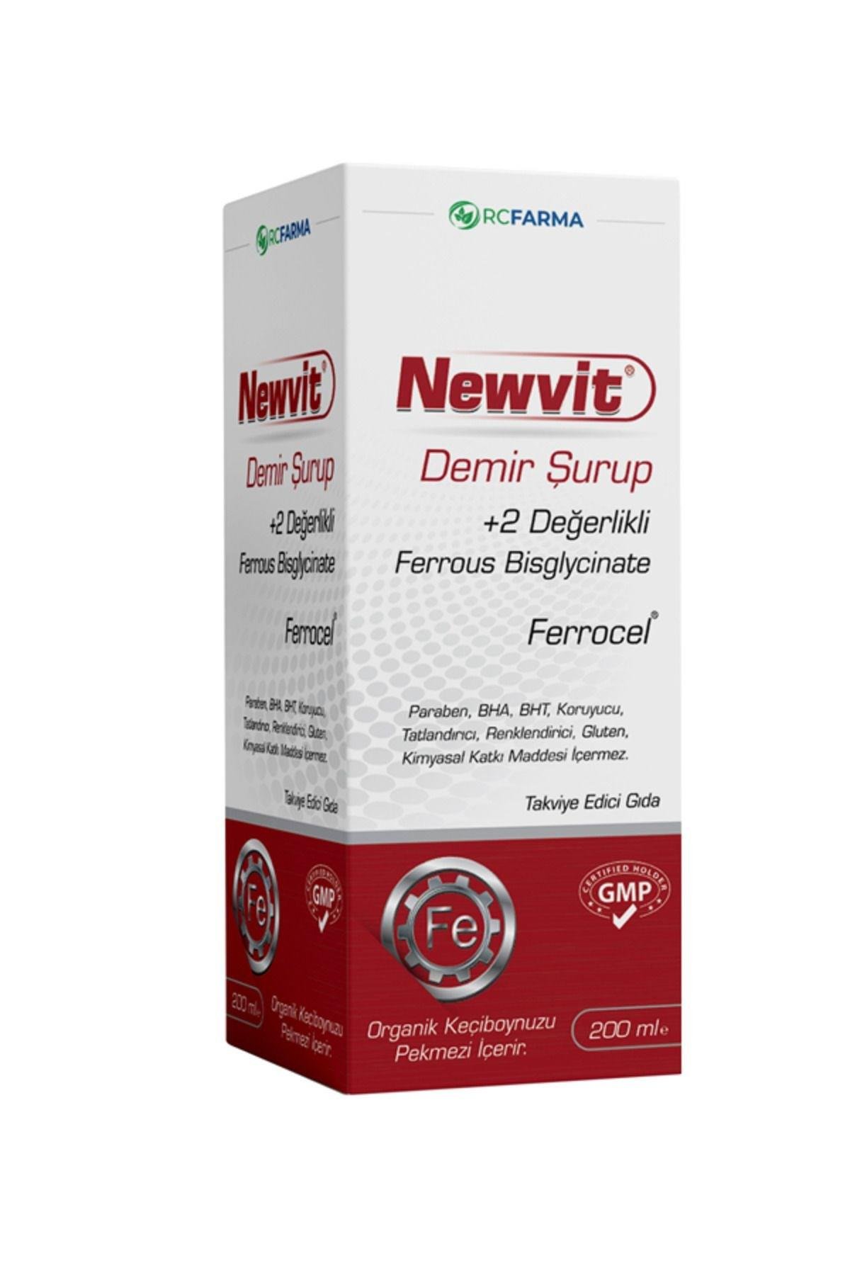 Newvit Demir Şurup 200 ml