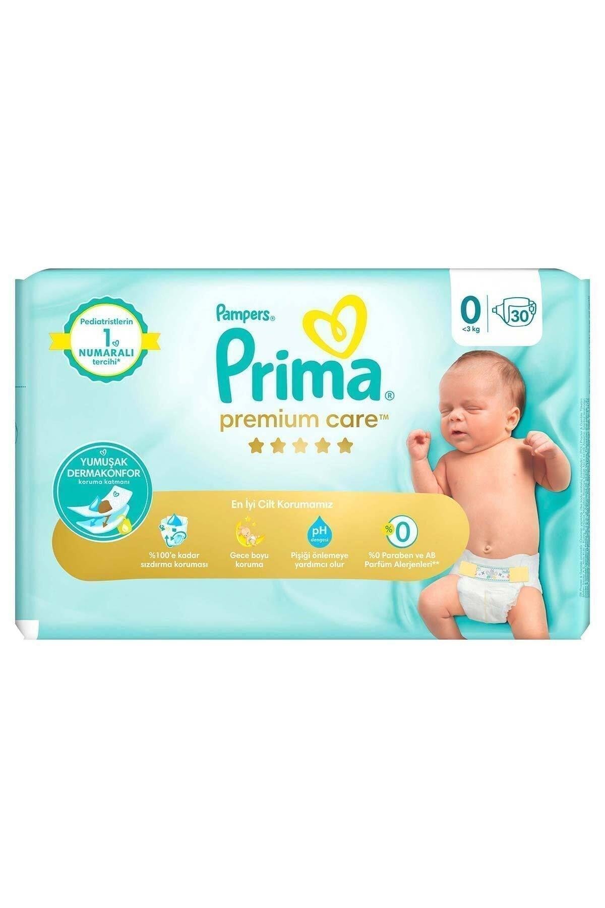 Prima Premium Care Bebek Bezi No: 0 30'lu