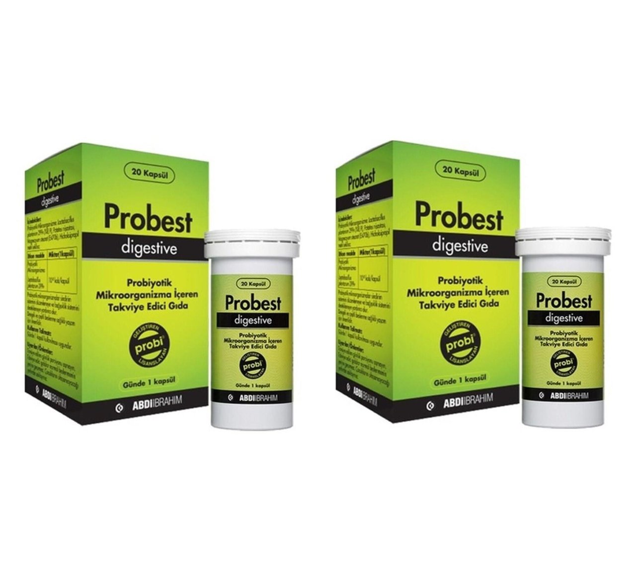 Probest Digestive Probiyotik 20 Kapsül