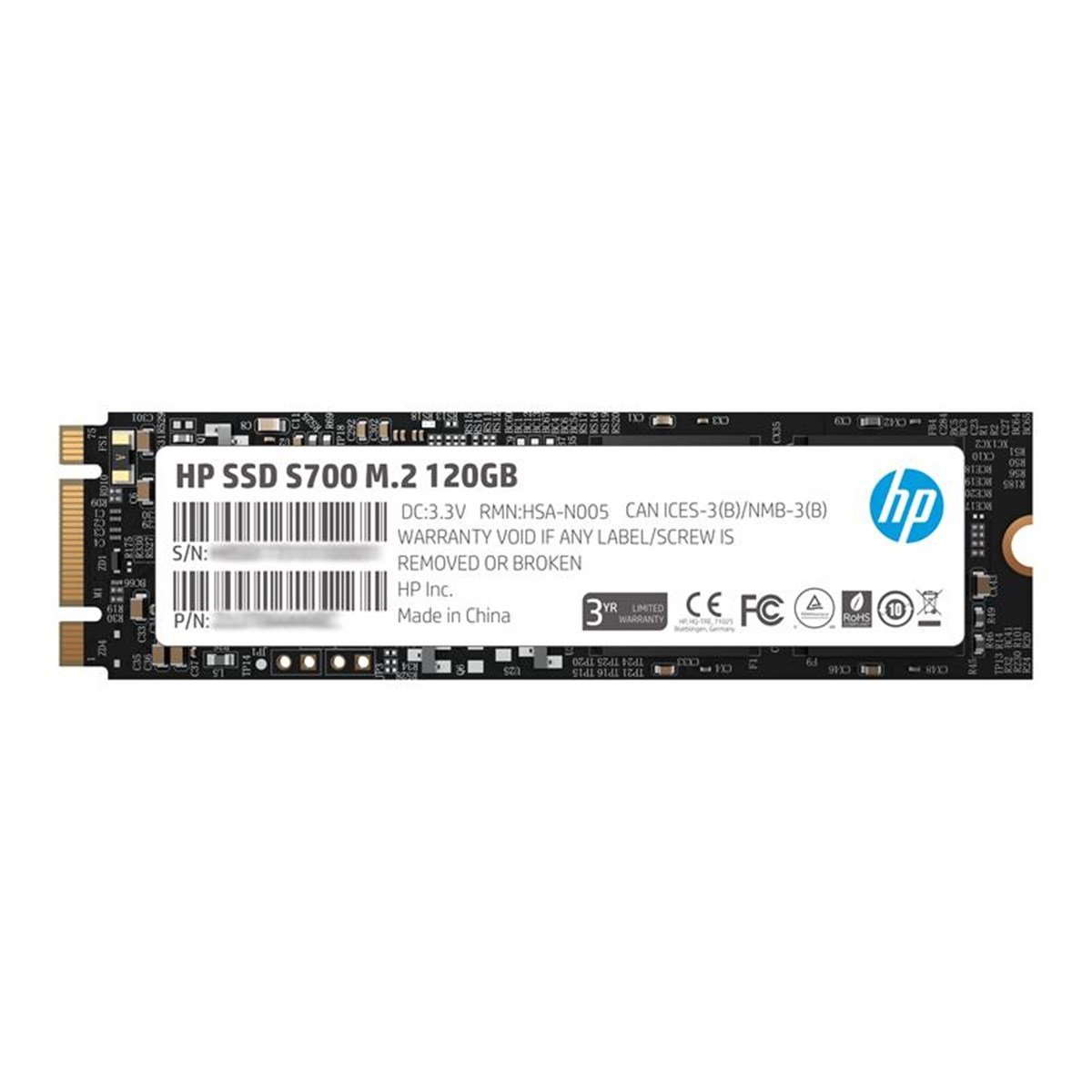 120 GB HP S700 M.2 2280 SATA3 555/470 2LU78AA