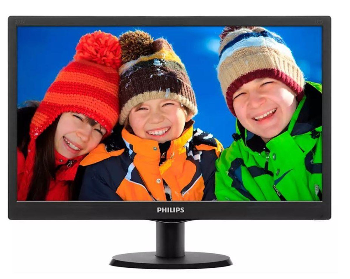 19.5 PHILIPS 203V5LSB26/10 5MS 60MHZ 1XVGA 1600X900 VESA SİYAH