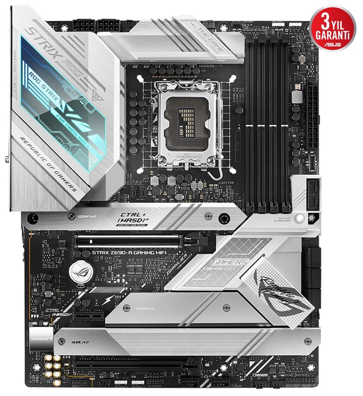 ASUS ROG STRIX Z690-A GAMING WIFI DDR5 6400MHz 1700p