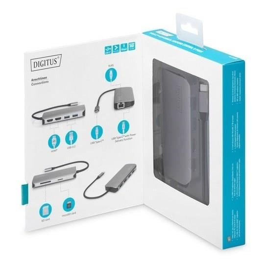DIGITUS DA-70884 Usb-C Universal Docking Station
