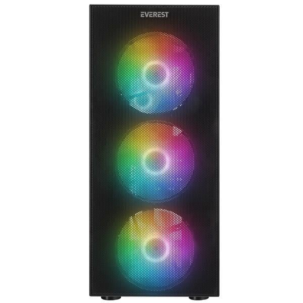 EVEREST 600W FACED-V5 GAMING Mid-Tower PC Kasası
